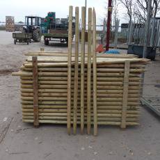Tree Stakes - 1.8m x 50mm Machine Rounded Stakes Tree Stakes - 1.8m x 50mm Machine Rounded Stakes